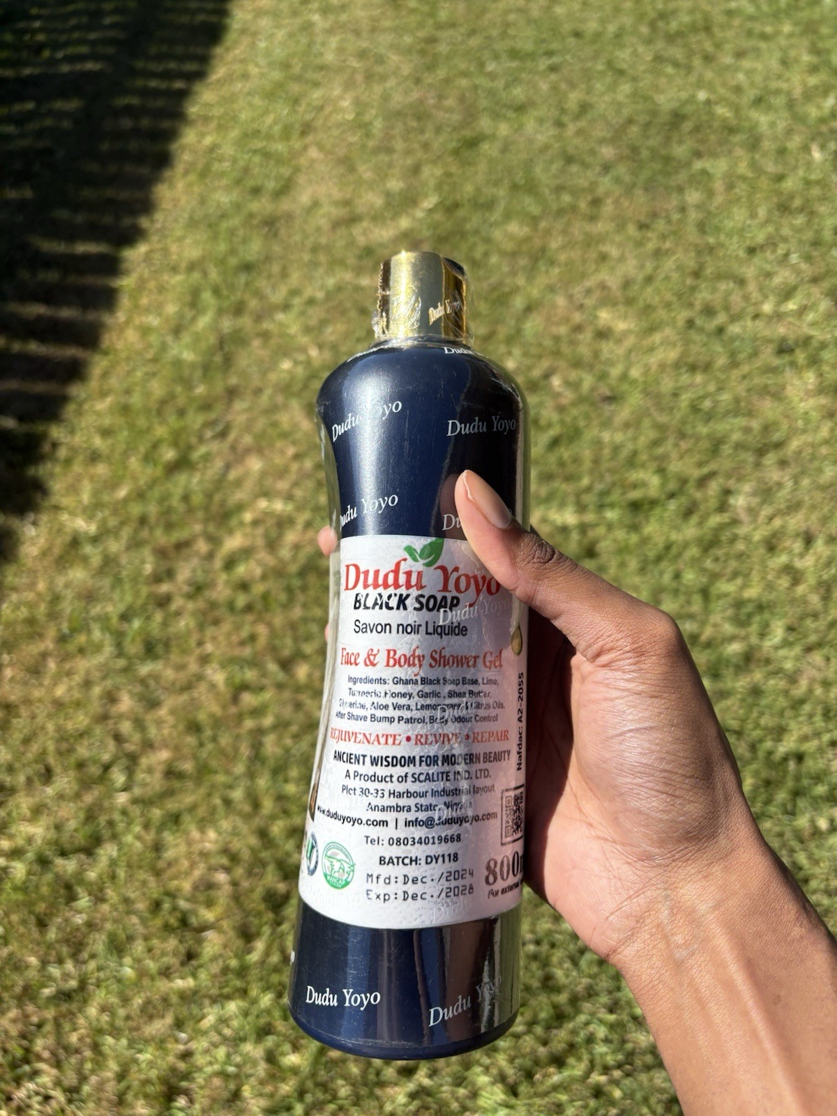 Dudu YoYo Black Soap 800ml