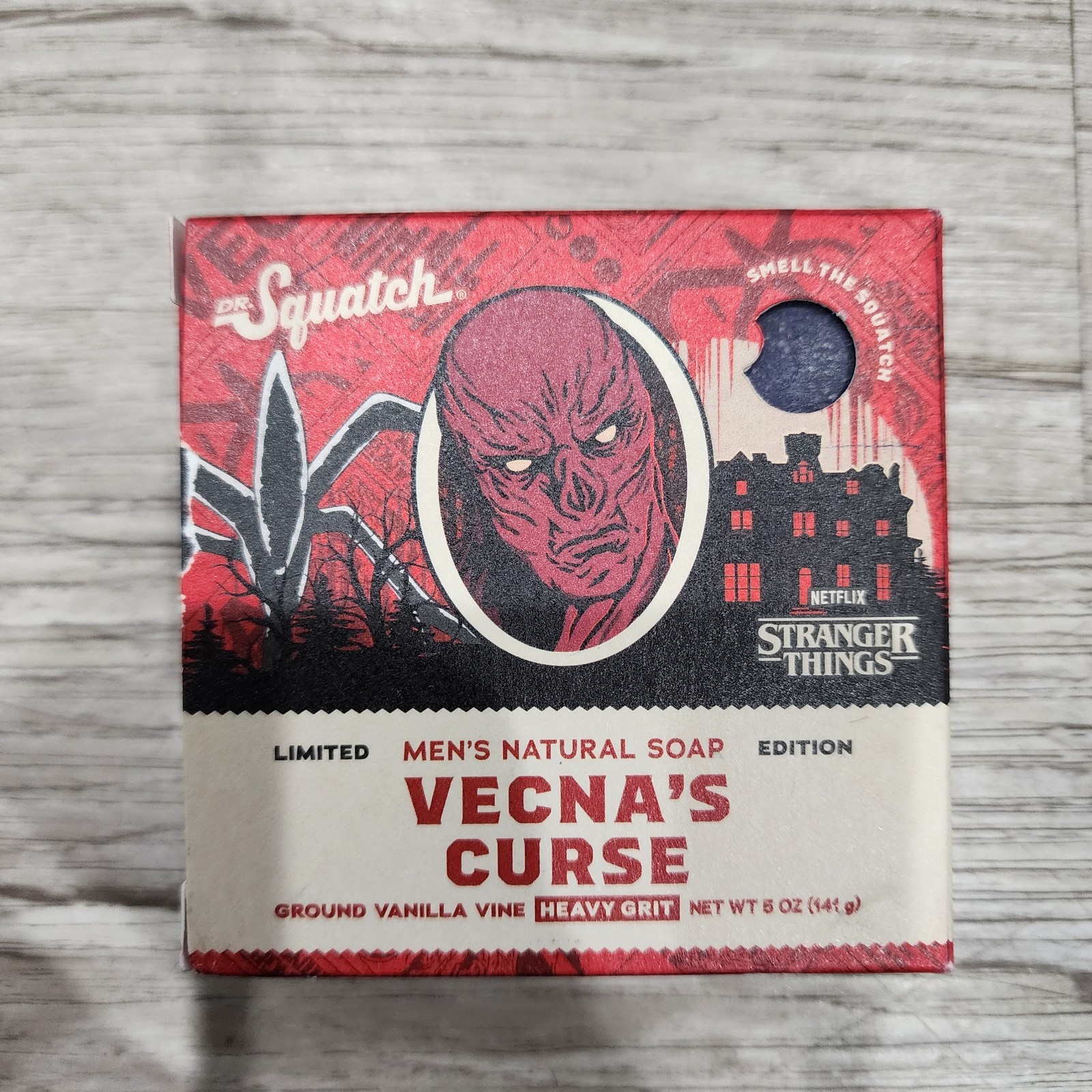 4pk Assorted – Dr. Squatch STRANGER THINGS Limited Edition Bar Soaps