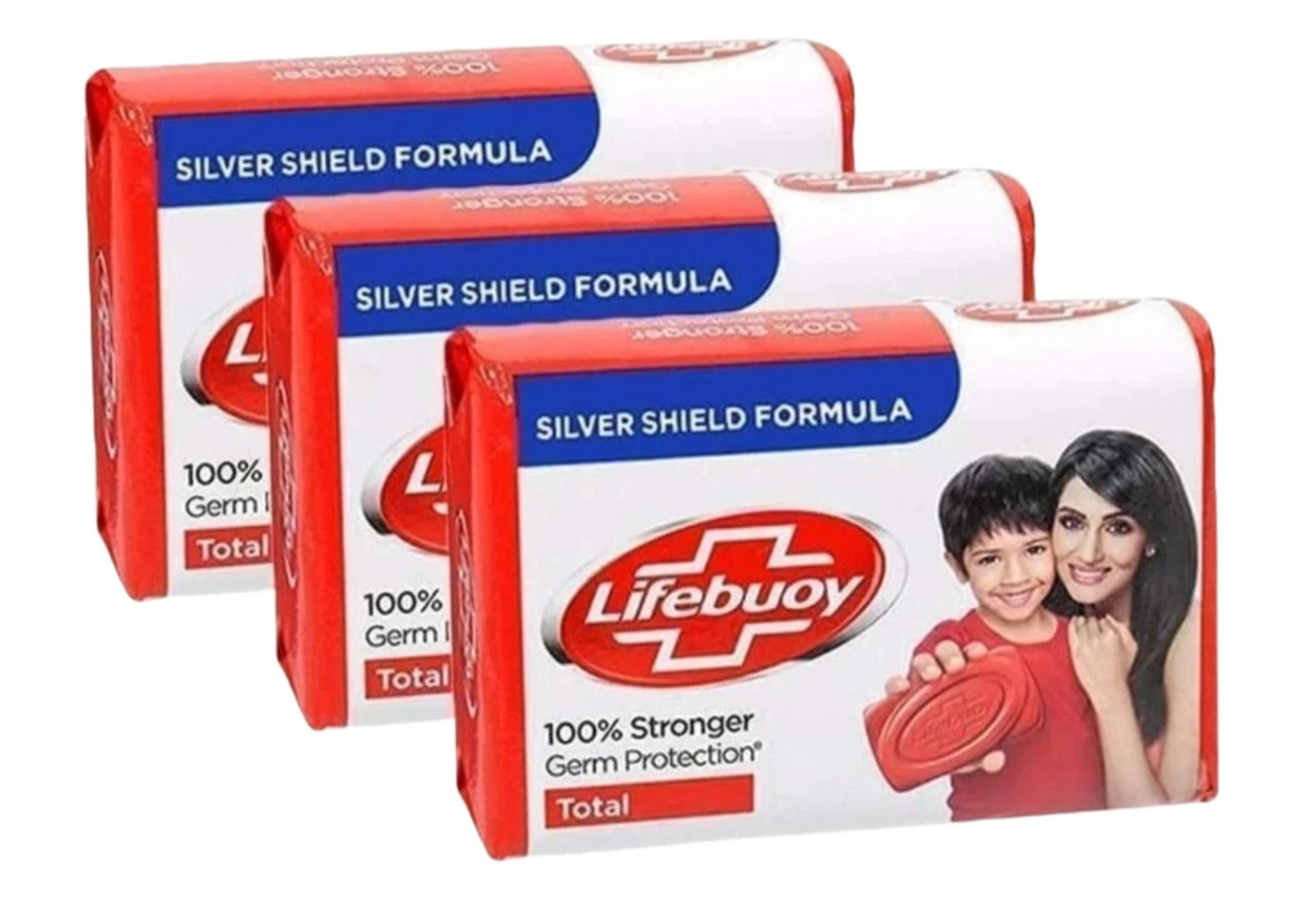 Pack Of 12 Lifebuoy Total Soap Bar 125g/4.40 Oz Each Free Shipping Expiry 2027