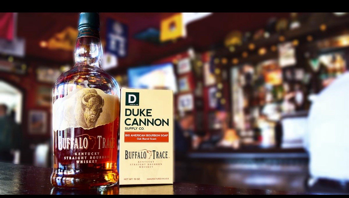 Duke Cannon Big American Buffalo Trace Bourbon Soap Men 10oz Benefits Vets Lot 4
