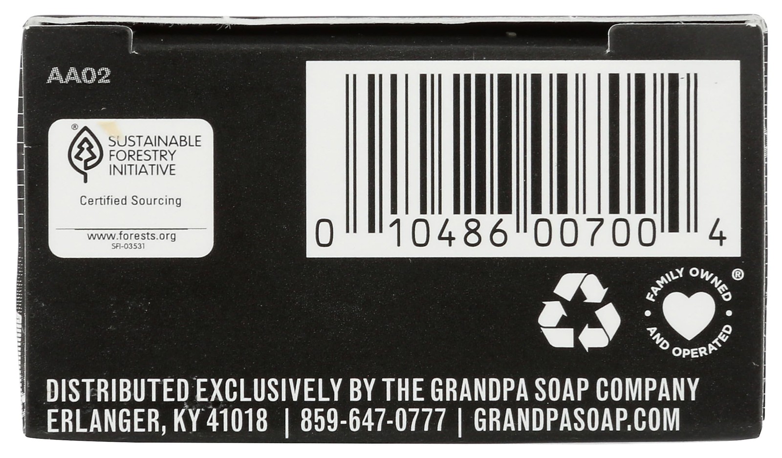 Grandpas Wonder Pine Lathers White Tar Bath Bar Soap – 3.25 Oz