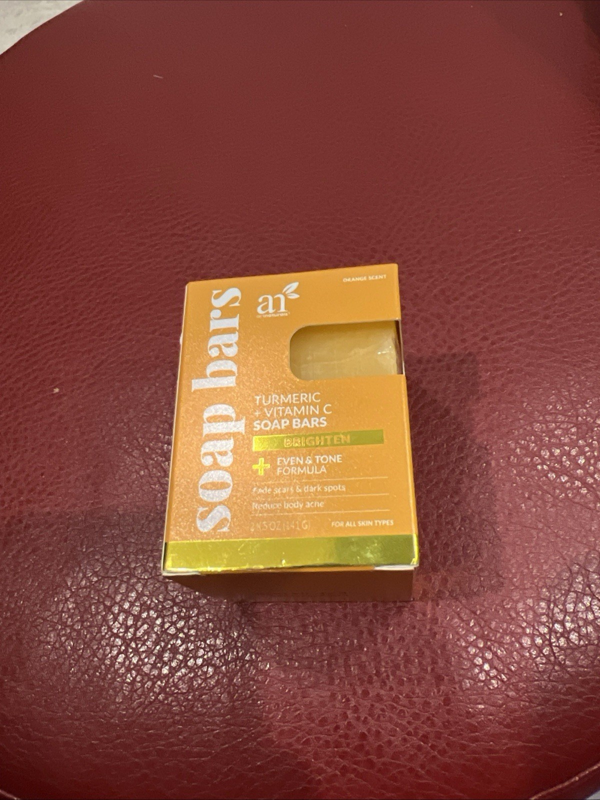 ArtNaturals Turmeric & Vitamin C Soap Bars Brighten Even&Tone Formula