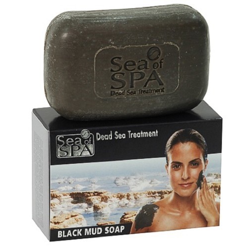 Dead Sea of Spa Black Mud Soap 120 gr FREE SHIPPING WORLDWIDE