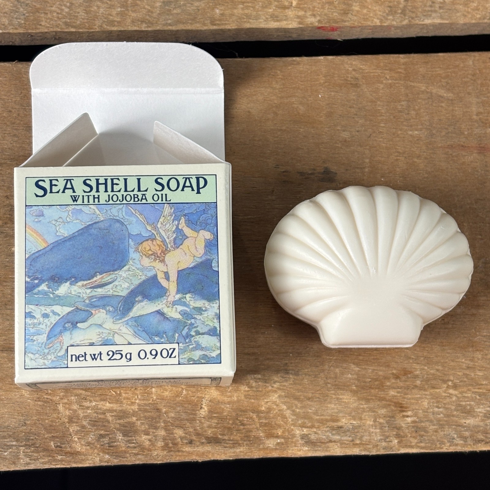 Vintage CRABTREE & EVELYN Sea Shell Soap With Jojoba Oil 25g / 0.9oz
