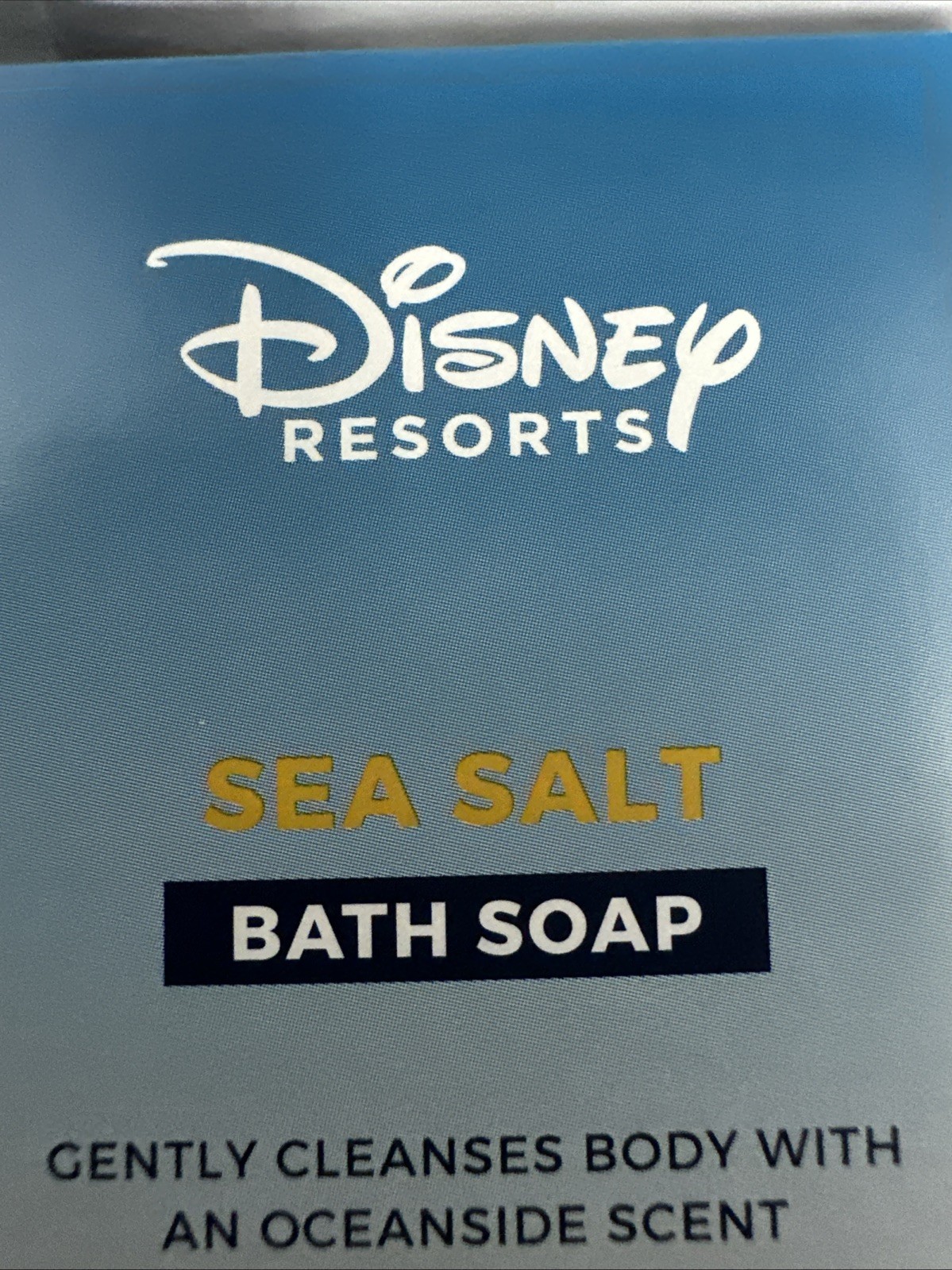 Disney Resorts SEA SALT Bath Soap 4 X 1.5oz Bars – New In Box
