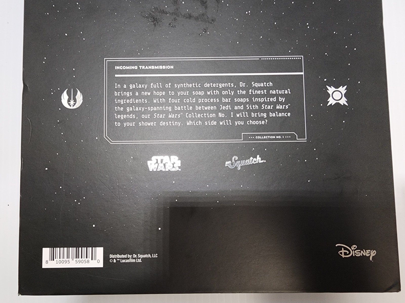 Dr. Squatch Star Wars Limited Edition Soap Set Collection 1 Four Bricks New