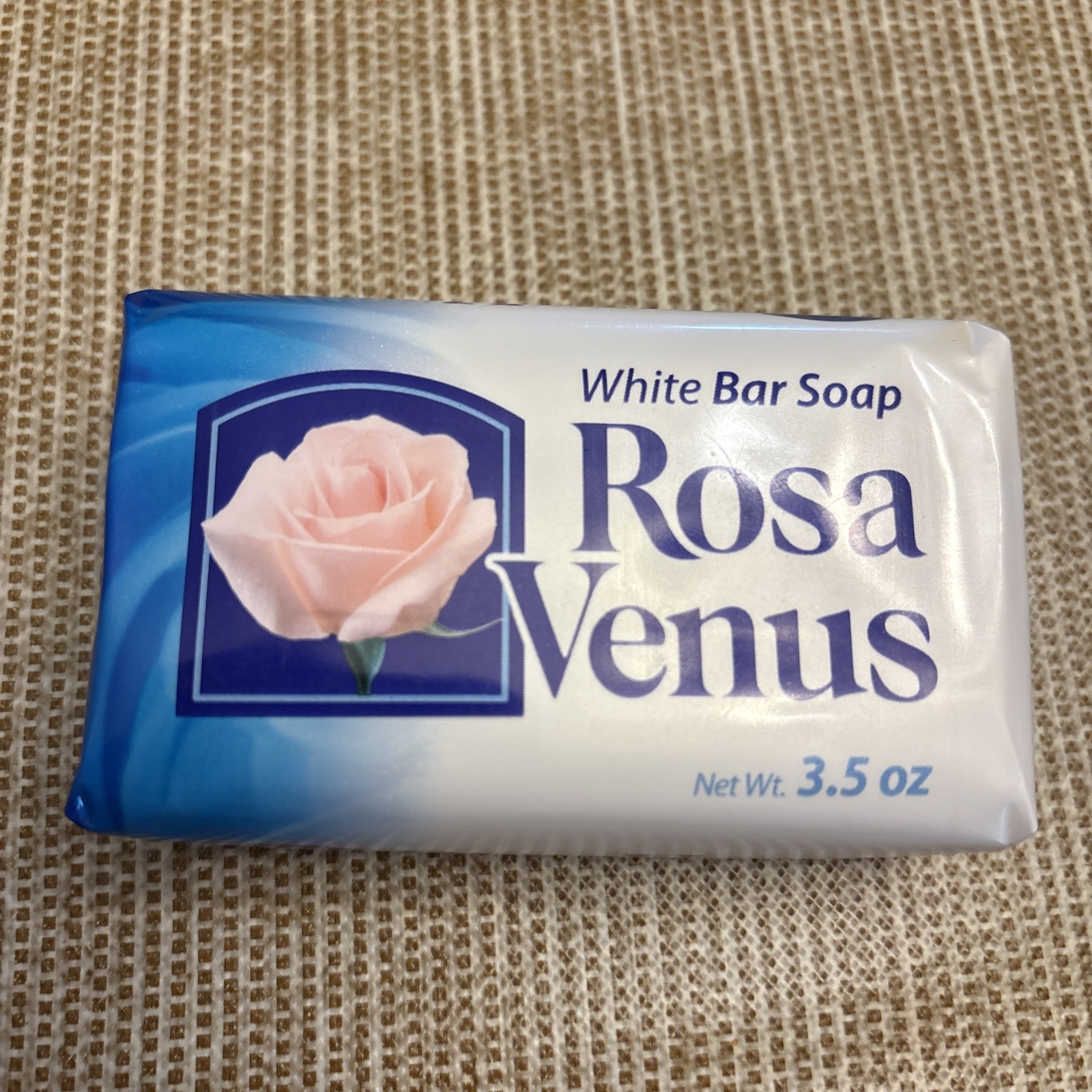 Jabon Rosa Venus Blanco(White) Classic 3.5 oz Soap Bar