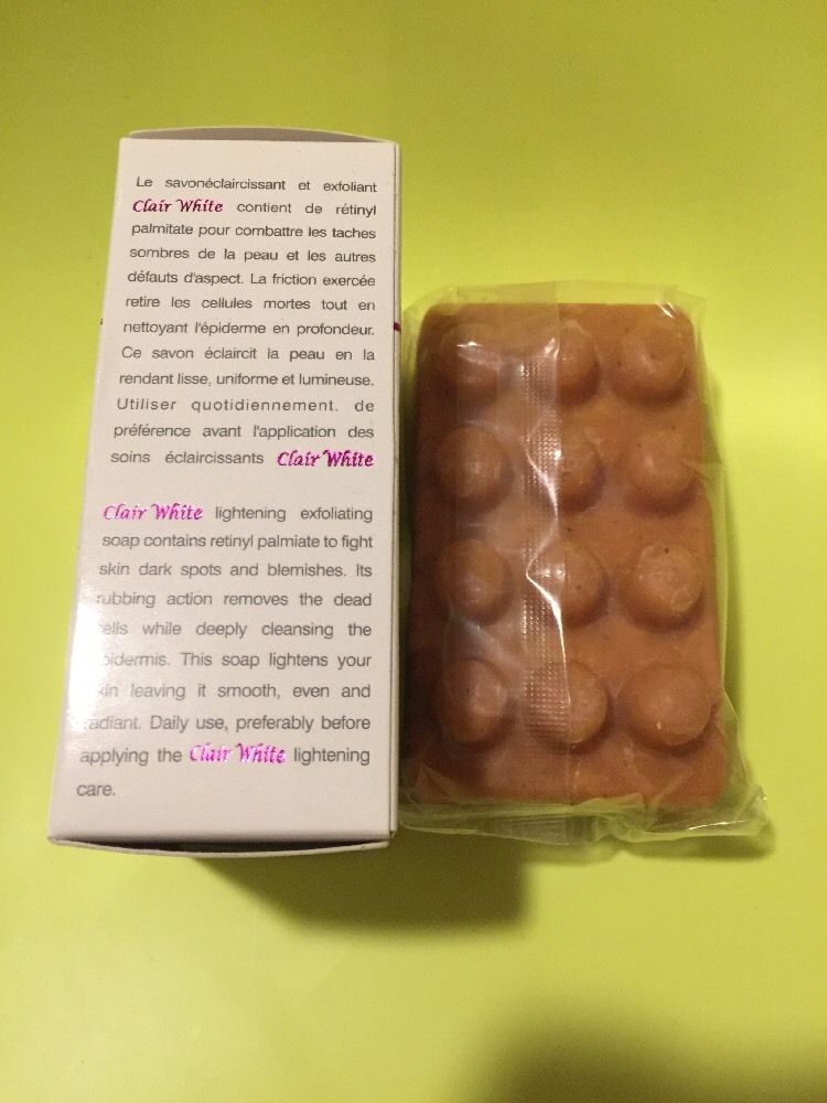 Clair White Lightening Exfoliating Soap 7oz. FAST SHIPPING