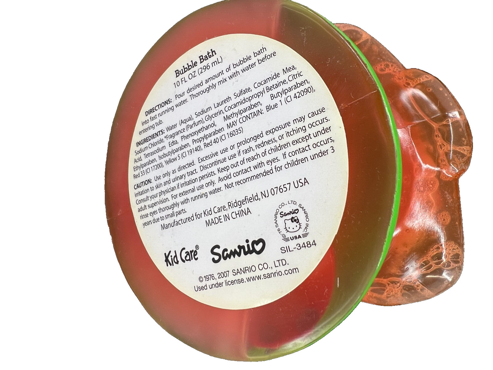 Hello Kitty Bubble Bath – 10oz/296mL NW-O BOX