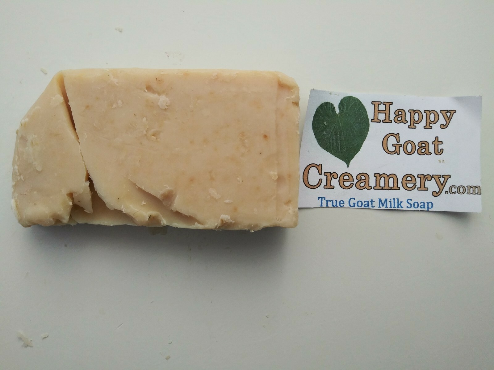 5 BARS CHAMOMILE PATCHOULI FRANKINCENSE MYRRH GOAT MILK SOAP HAPPY GOAT CREAMERY
