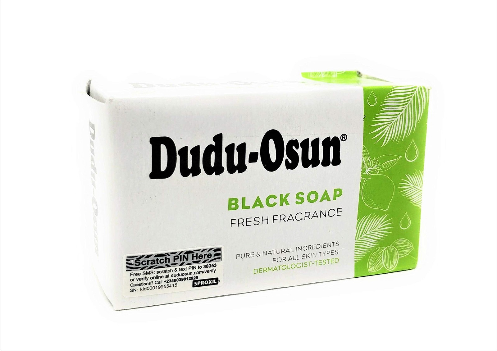 Tropical Naturals Dudu Osun African Black Soap, 249.6 Ounce (Pack of 1)