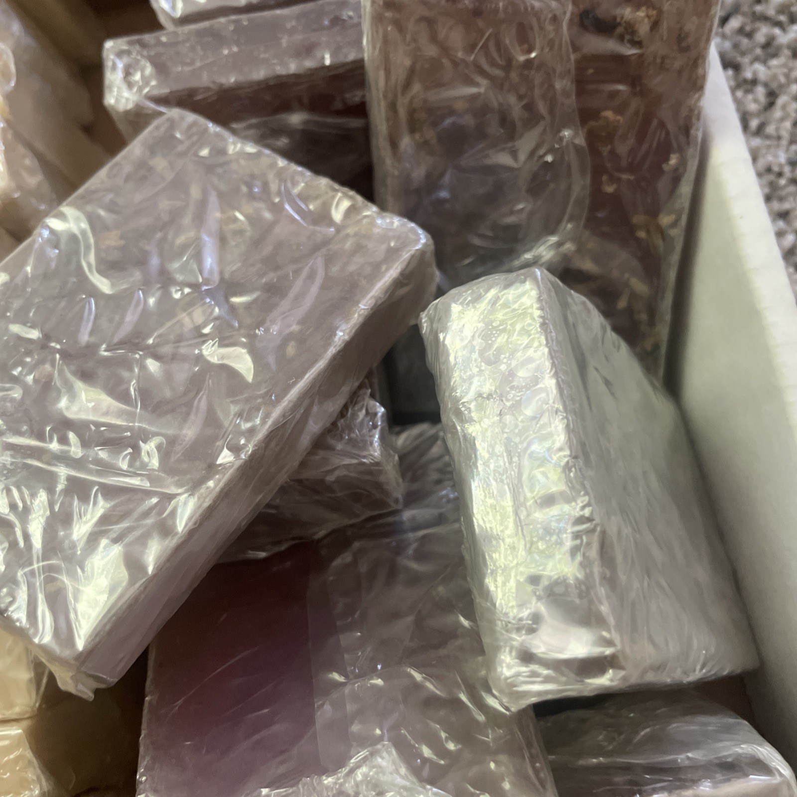 Lavender SOAP BARS NEW made With A Honey Soap Base REAL LAVENDER
