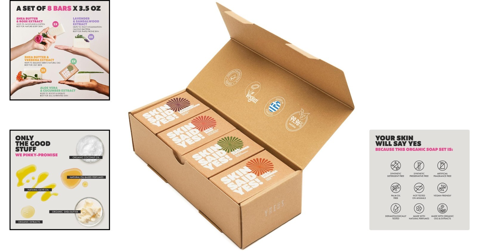 Triple Milled Lavender Soap Bars Set – & Nourishing for All Skin Types
