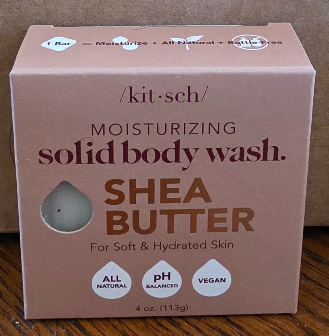 Kitsch Body Bar No Parabens Phthalates Silicones Sulfates Artificial Fragrances