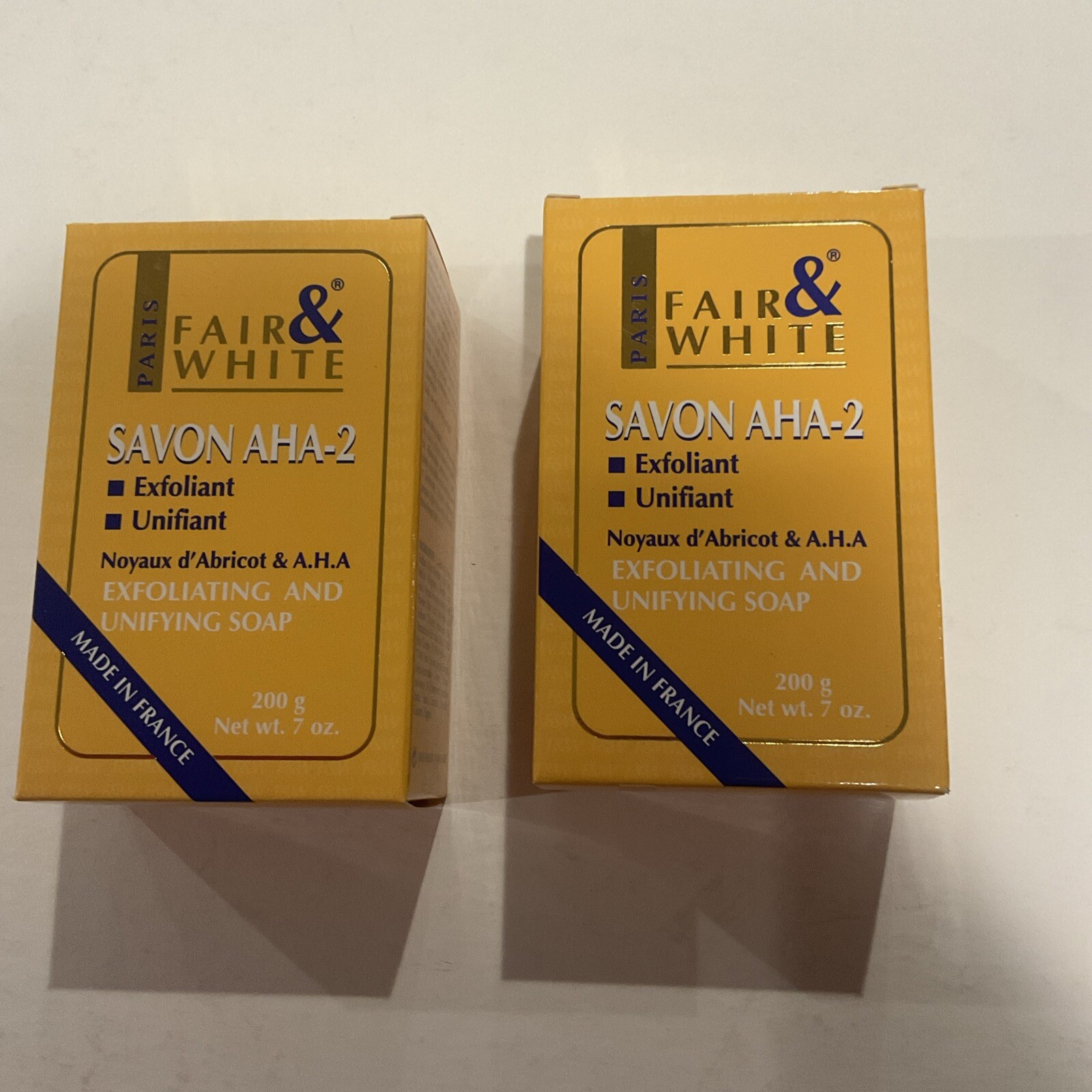 Fair and White Savon AHA-2 Exfoliating Soap 200g. Lots Of 2