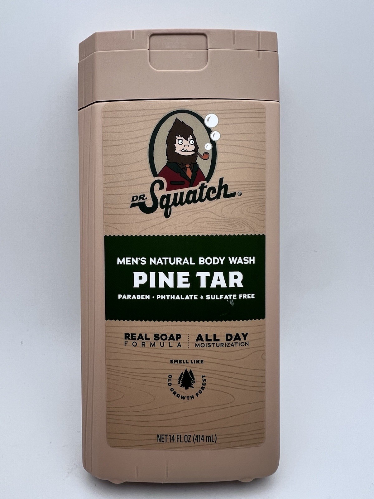 Dr. Squatch Men’s Natural Body Wash Pine Tar 14 Fl Oz