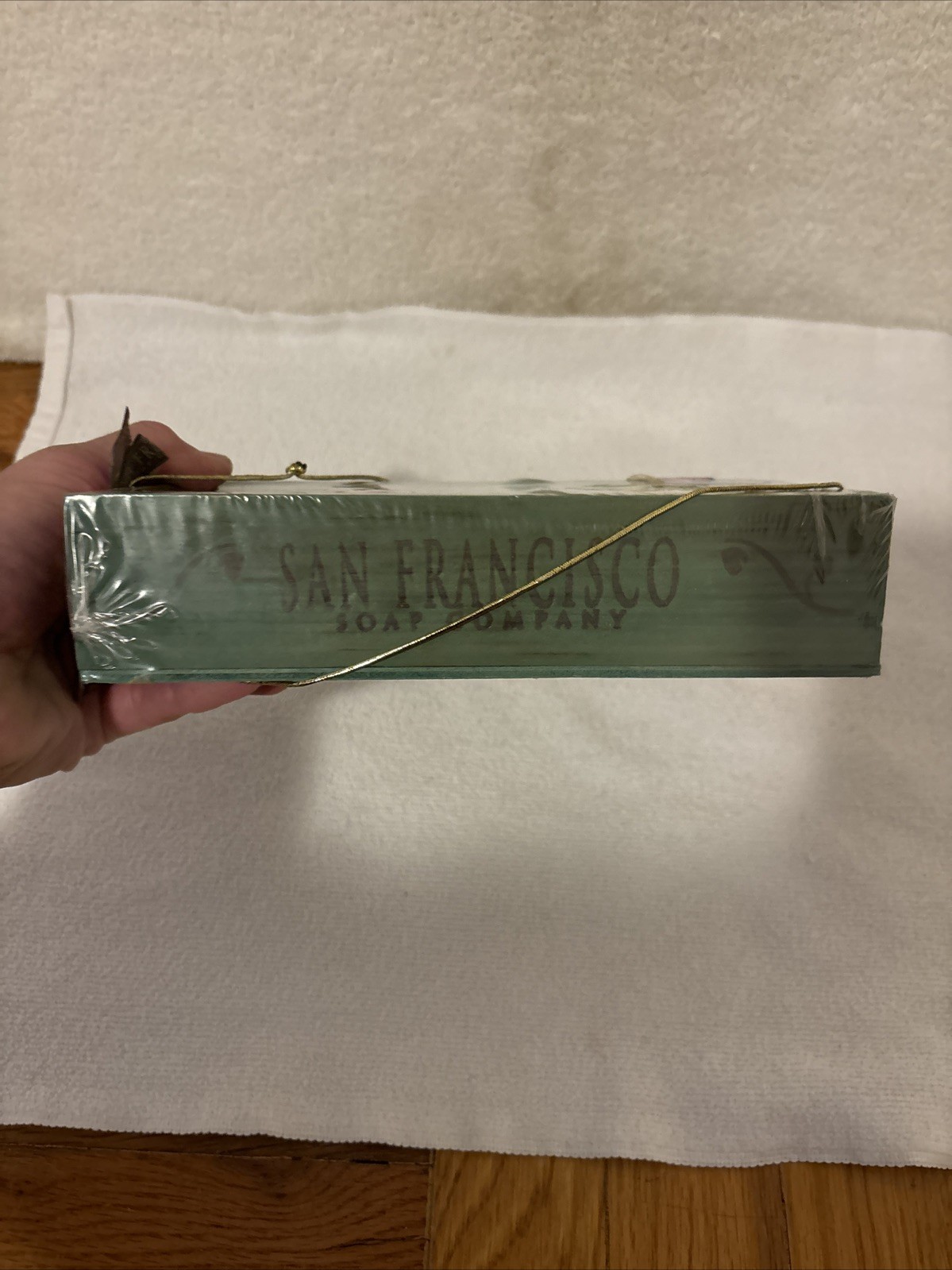 San Francisco Soap Co NATURAL AROMATHERAPY Boxed Soap Set Of 4 NEW SEALED