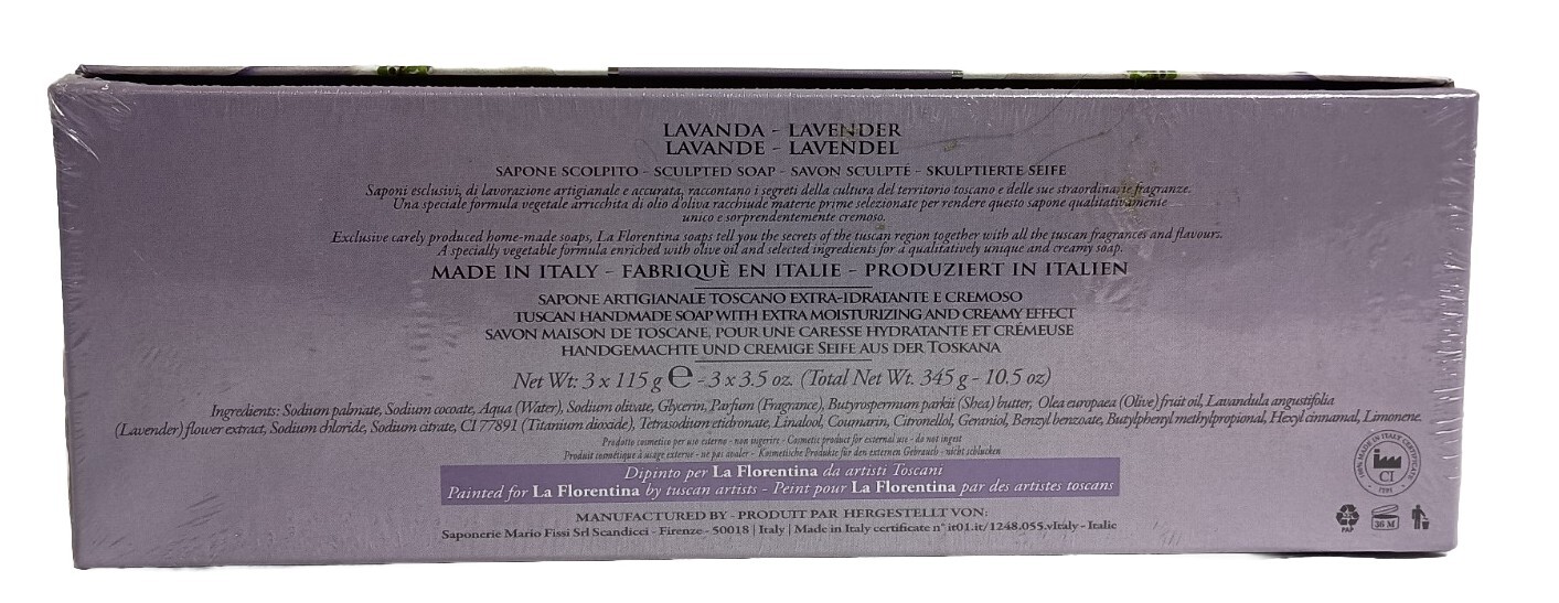 La Florentina Lavanda soap 3x115g