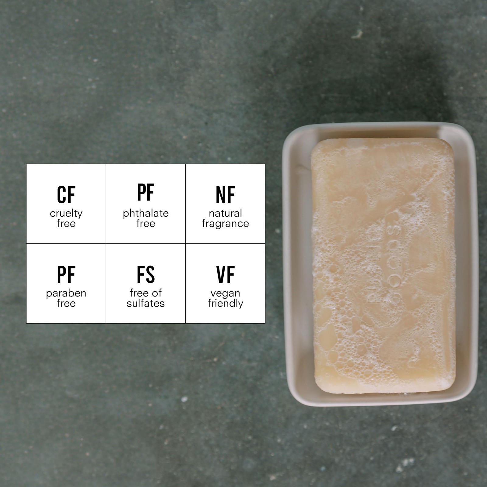 Public Goods 3-Pack Bar Soap for Women & Men | 5 Ounce (Pack of 3), Natural
