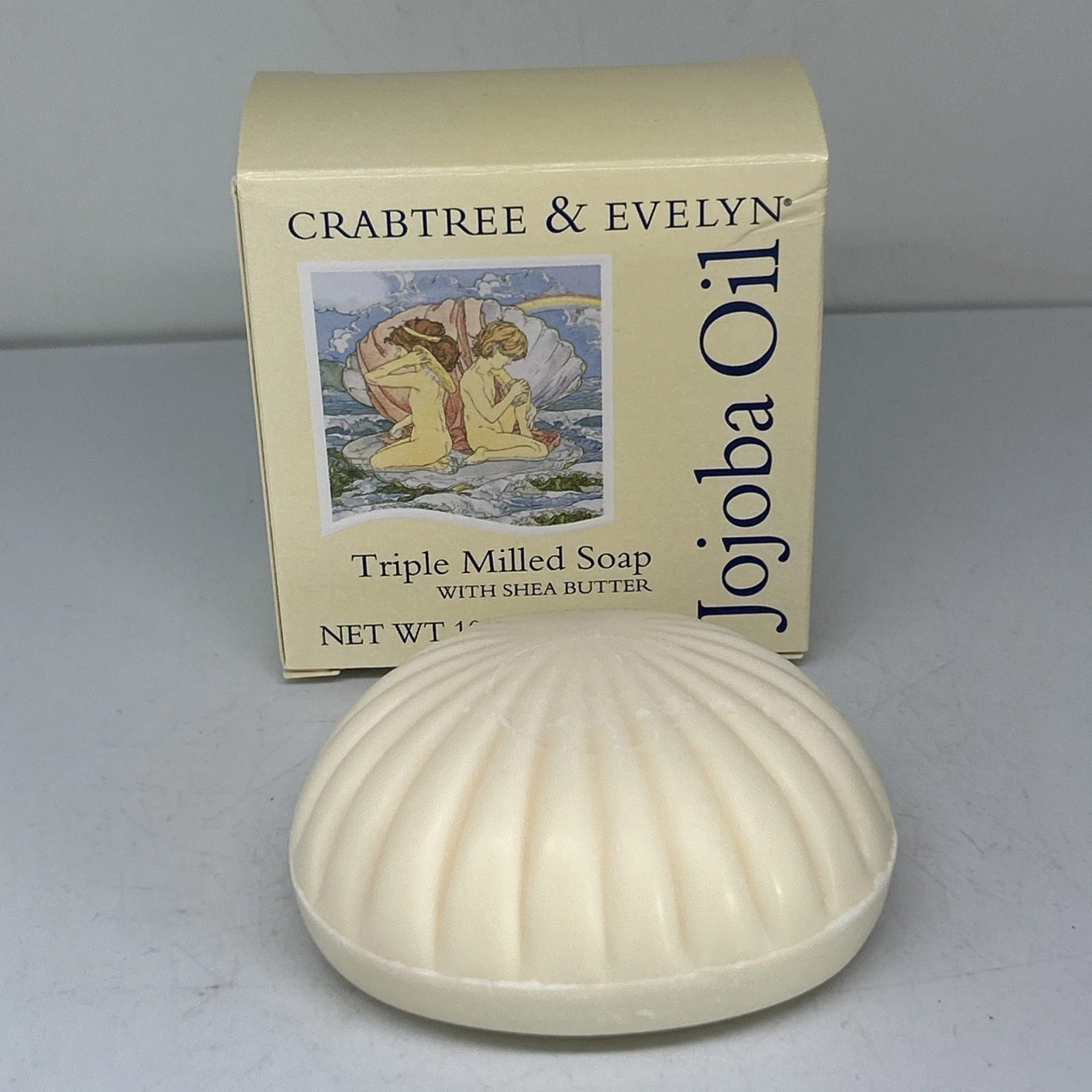 Milled Soap Crabtree Evelyn Jojoba Oil Triple 3.5 OZ New In Box