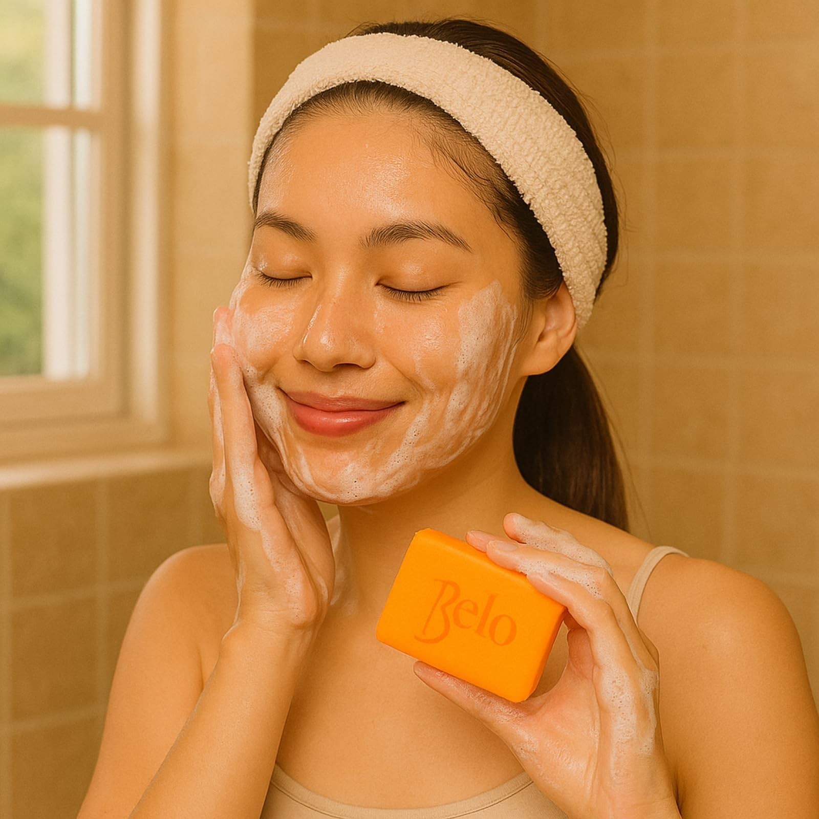 Belo Essentials Intensive Cleansing Bar Soap with Tranexamic Acid