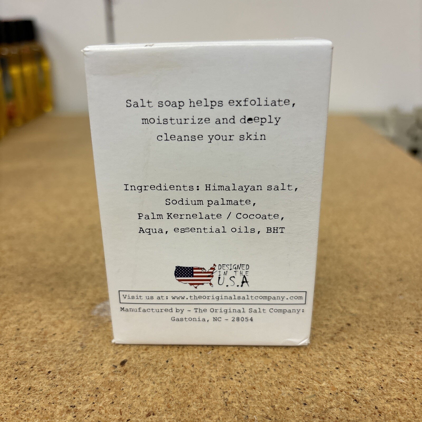 The Original Salt Company Pink Himalayan Salt Soap Mango Mango 4.2 Oz
