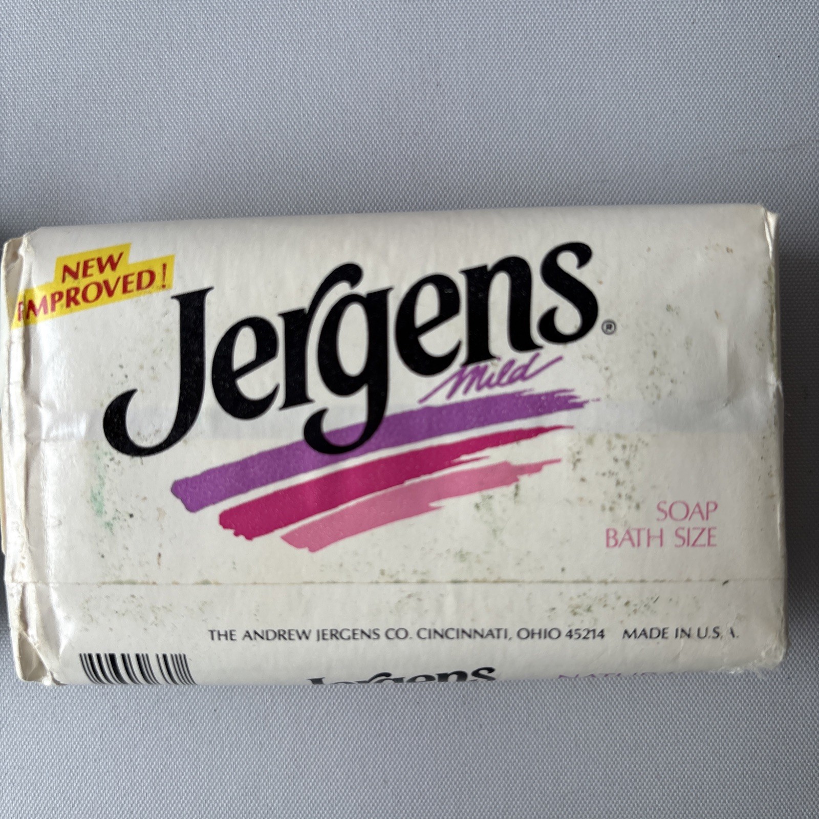 Mixed Lot Jergens Mild Bar &Kirk’s Original Coco Castile Soap Hand Body Prop VTG