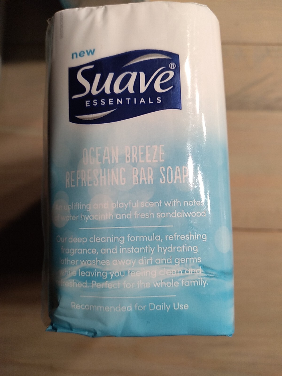 18 Bars Suave Essentials Ocean Breeze Bar Soap -3.35 Oz Bars NEW (3 Pks Of 6)
