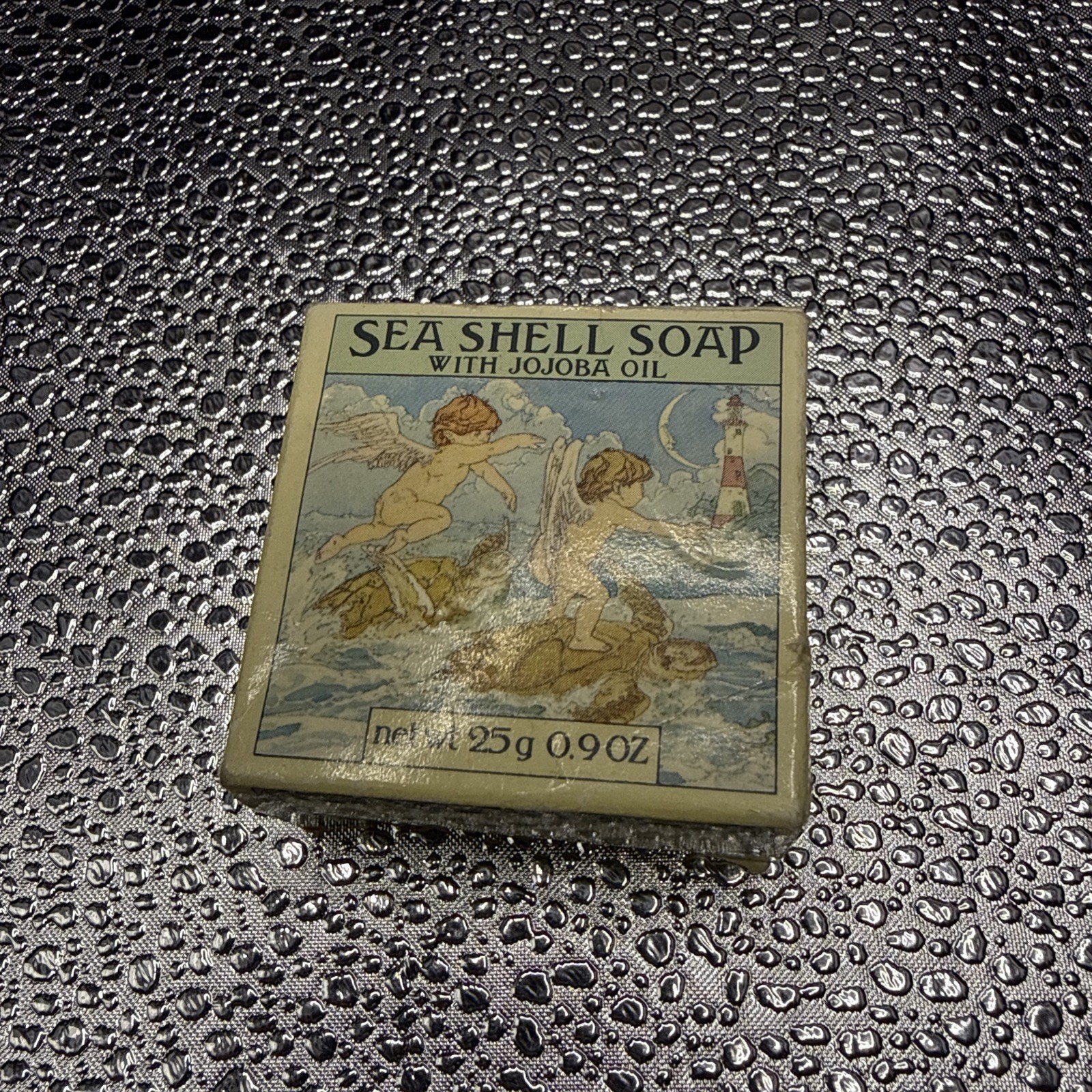 Crabtree And Evelyn Sea Shell Soap With Jojoba Oil 0.9oz 25g Cherub Turtle