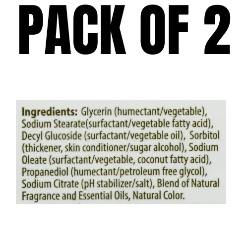Clearly Natural Glycerin Bar Soap – Tea Tree – 4 oz (Pack of 2)