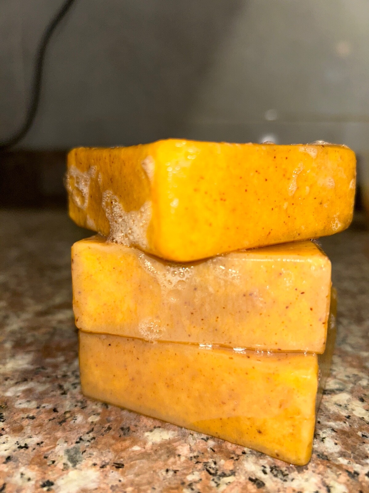 Turmeric Soap Skin Whitening Dark Spots Lightening Acne Brightening Tumeric
