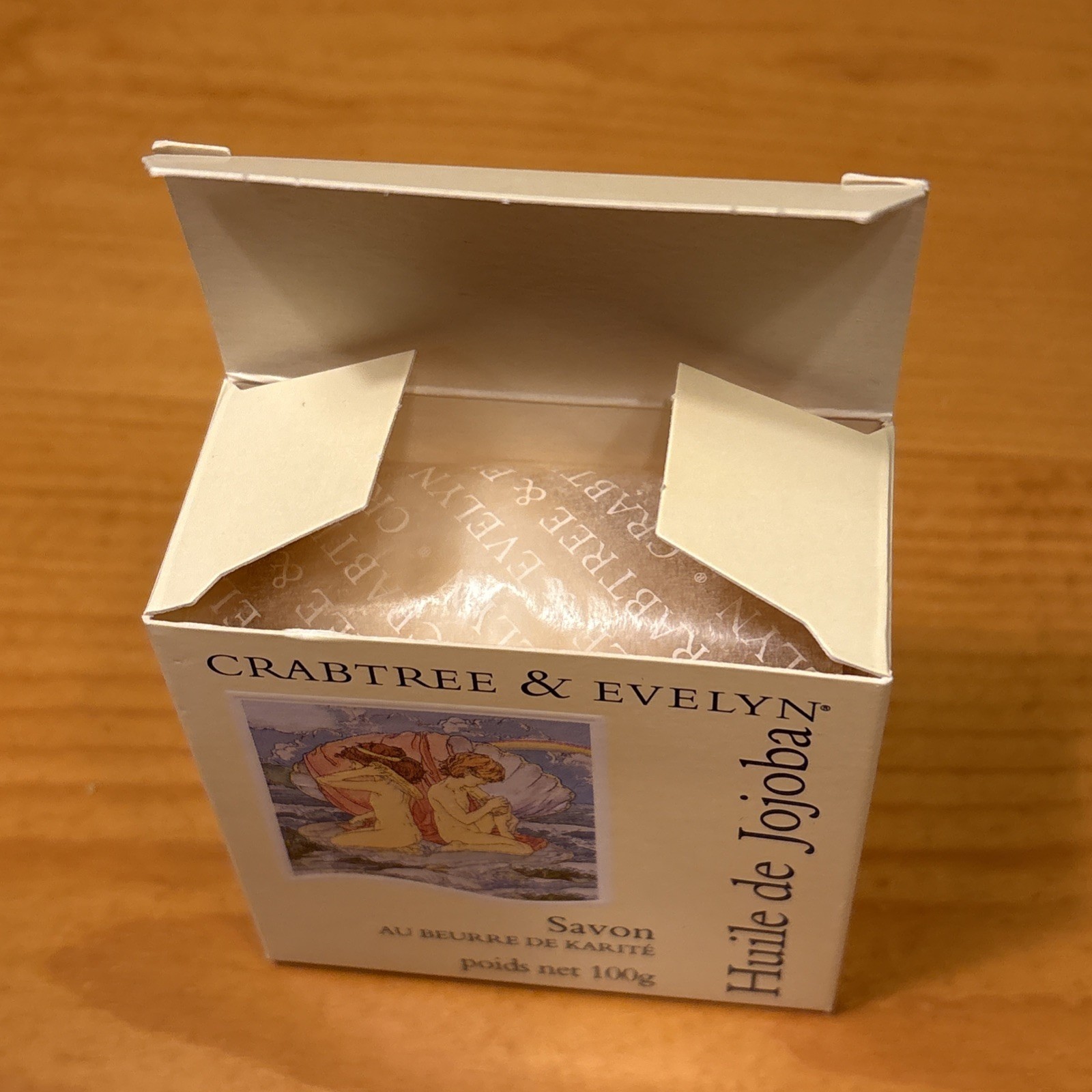 Crabtree & Evelyn Jojoba Oil 3.5oz. Triple-Milled Soap w Shea Butter
