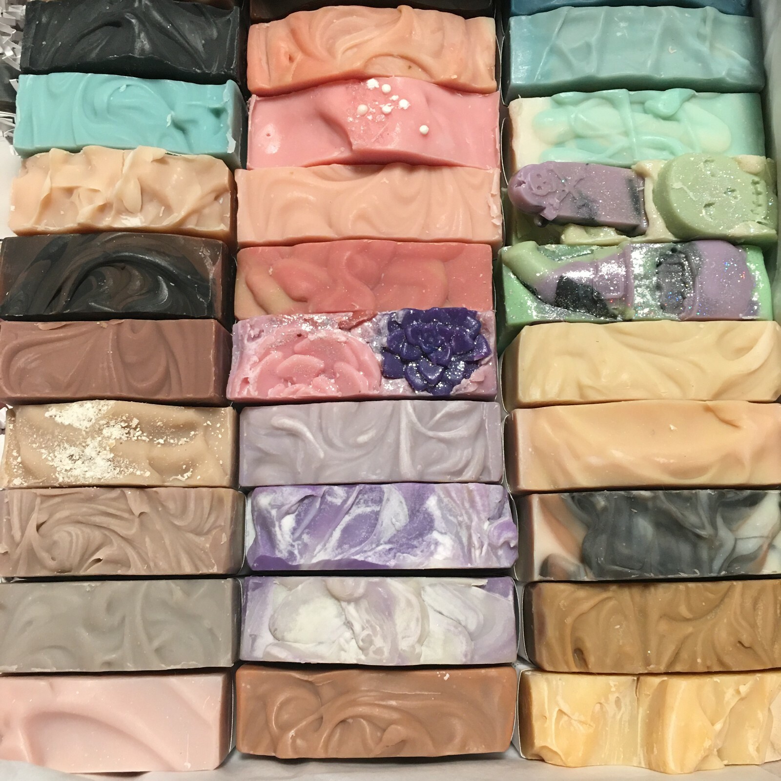 10 natural handmade soap bars on sale soap lot Artisan soap bundle bulk soap bar
