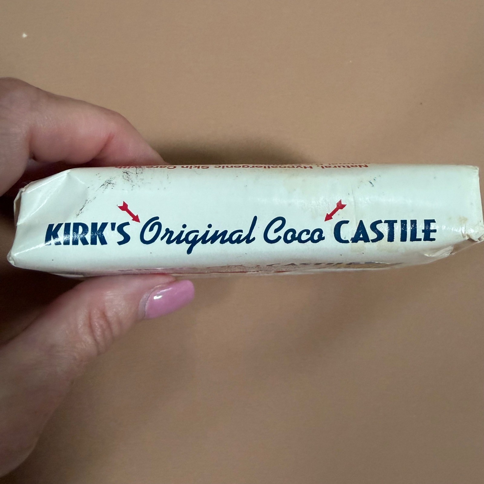 Kirk’s Original Coco Castile Natural Coconut Oil Bar Soap 4 oz Hypoallergenic