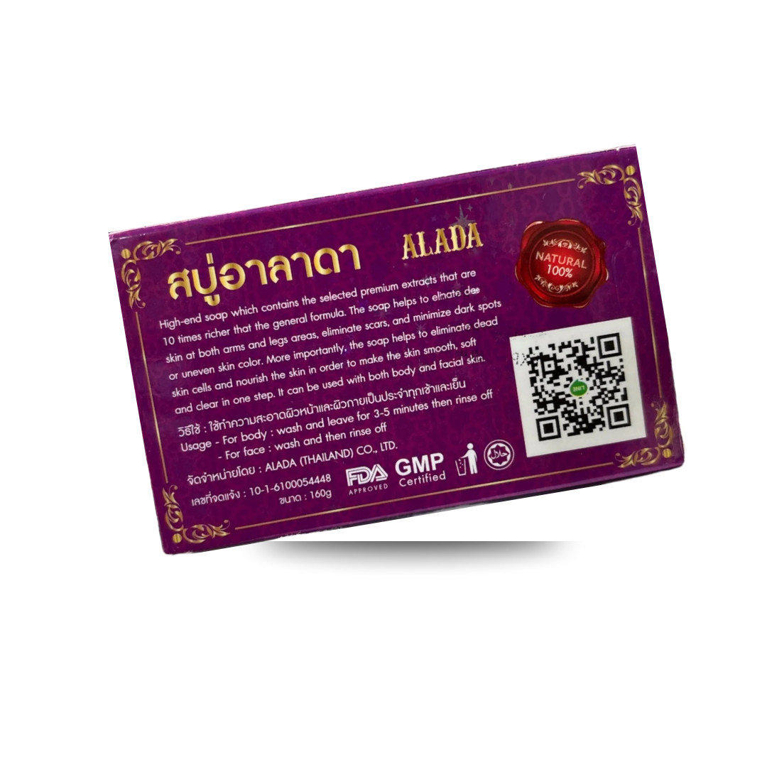 Alada Soap Premium Skin Nourishing Bar with Carambola & Algae – 160g