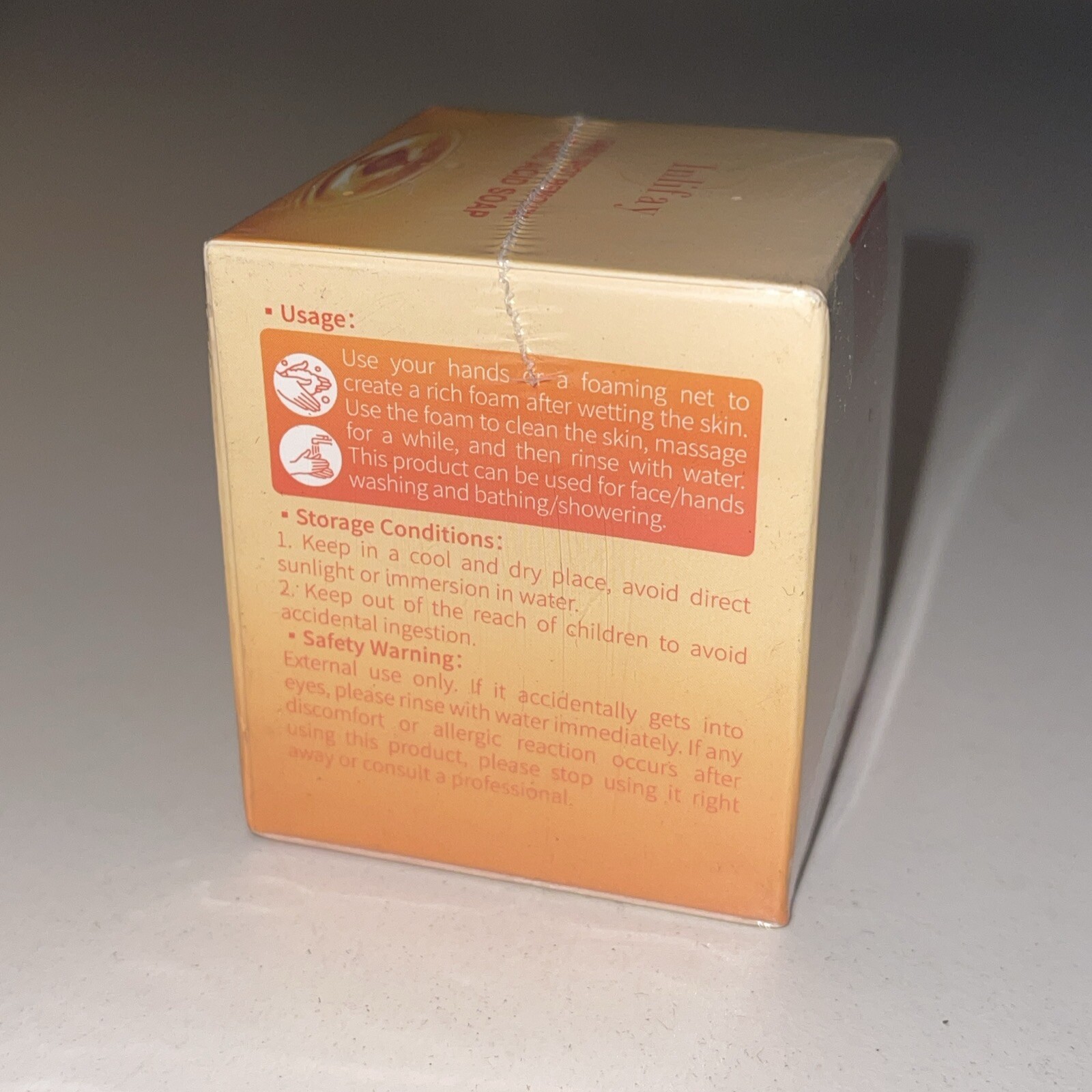 Inlifay Dark Spot Remover Kojic Acid Soap Evens Skin Tone 5.29 Oz