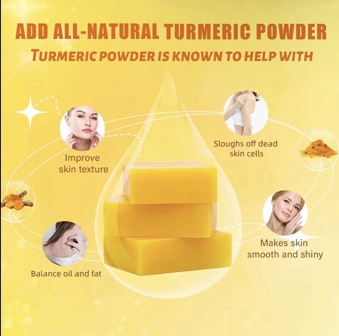 VENROCK Turmeric Lemon Kojic Soap Bar Moisturizing Face & Body 3.5 oz
