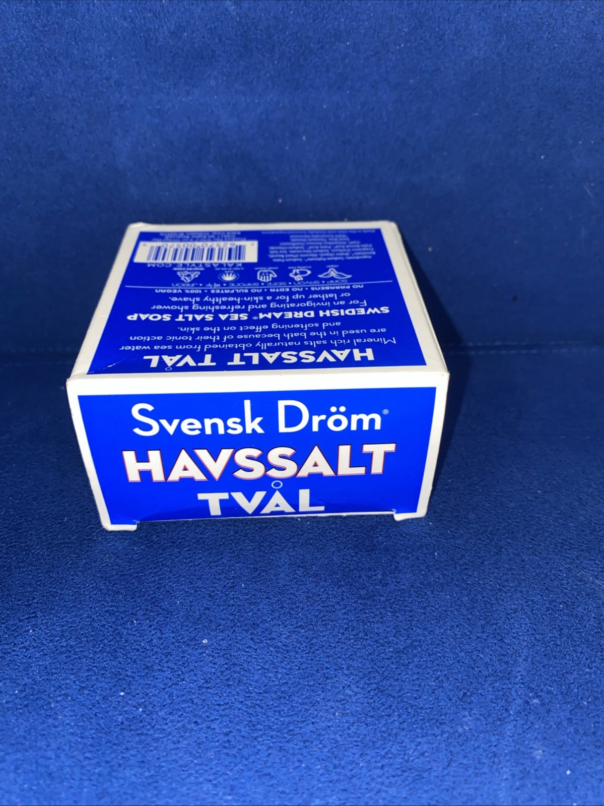 SWEDISH DREAM SEA SALT SOAP 🔥 WONDERFUL FOR SCRUBING DRY SKIN 4 oz BAR SVENSK