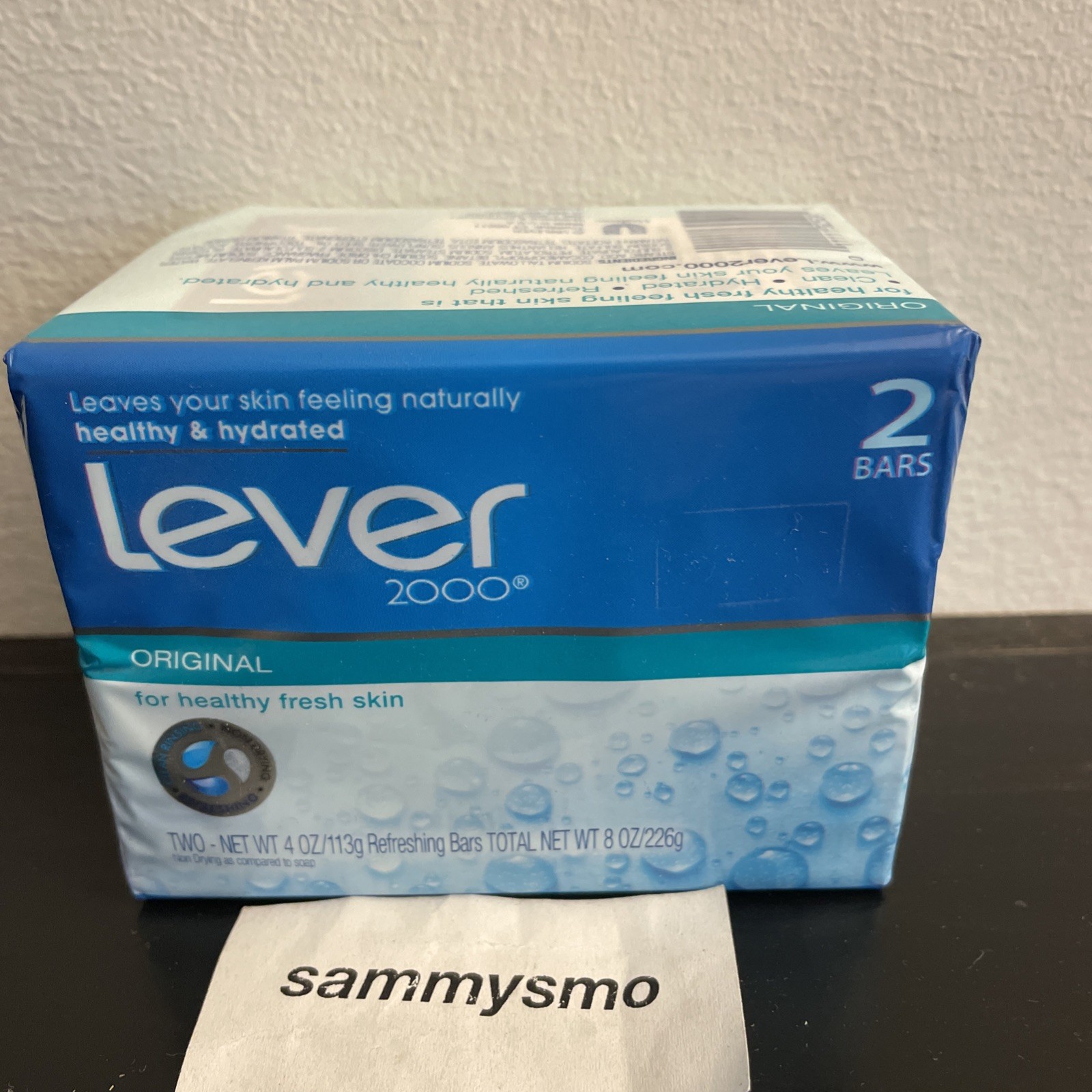 Lever 2000 Original Bar Soap For Healthy Fresh Skin, 4 oz., x2 DISCONTINUED