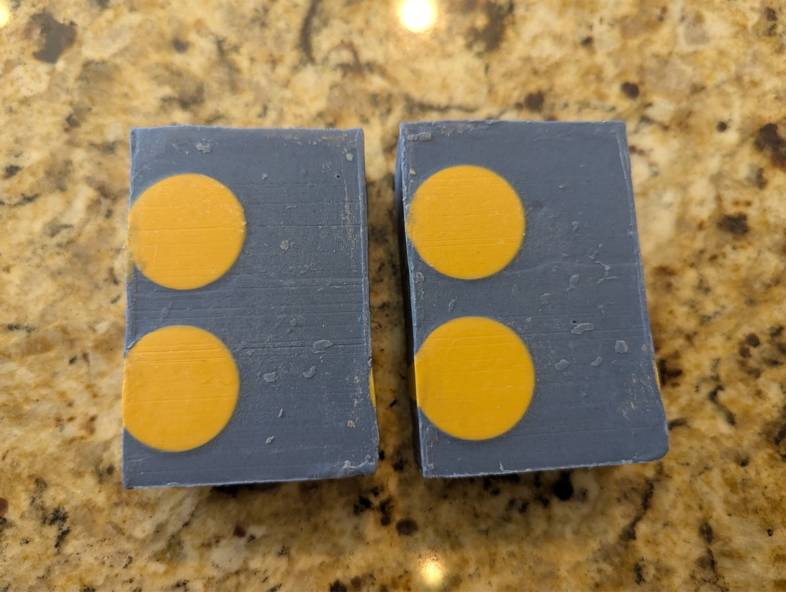 Pacha Soap Co. 2 Pack Lavender & Blue Tansy Bar Soap Hand Crafted 4 oz each