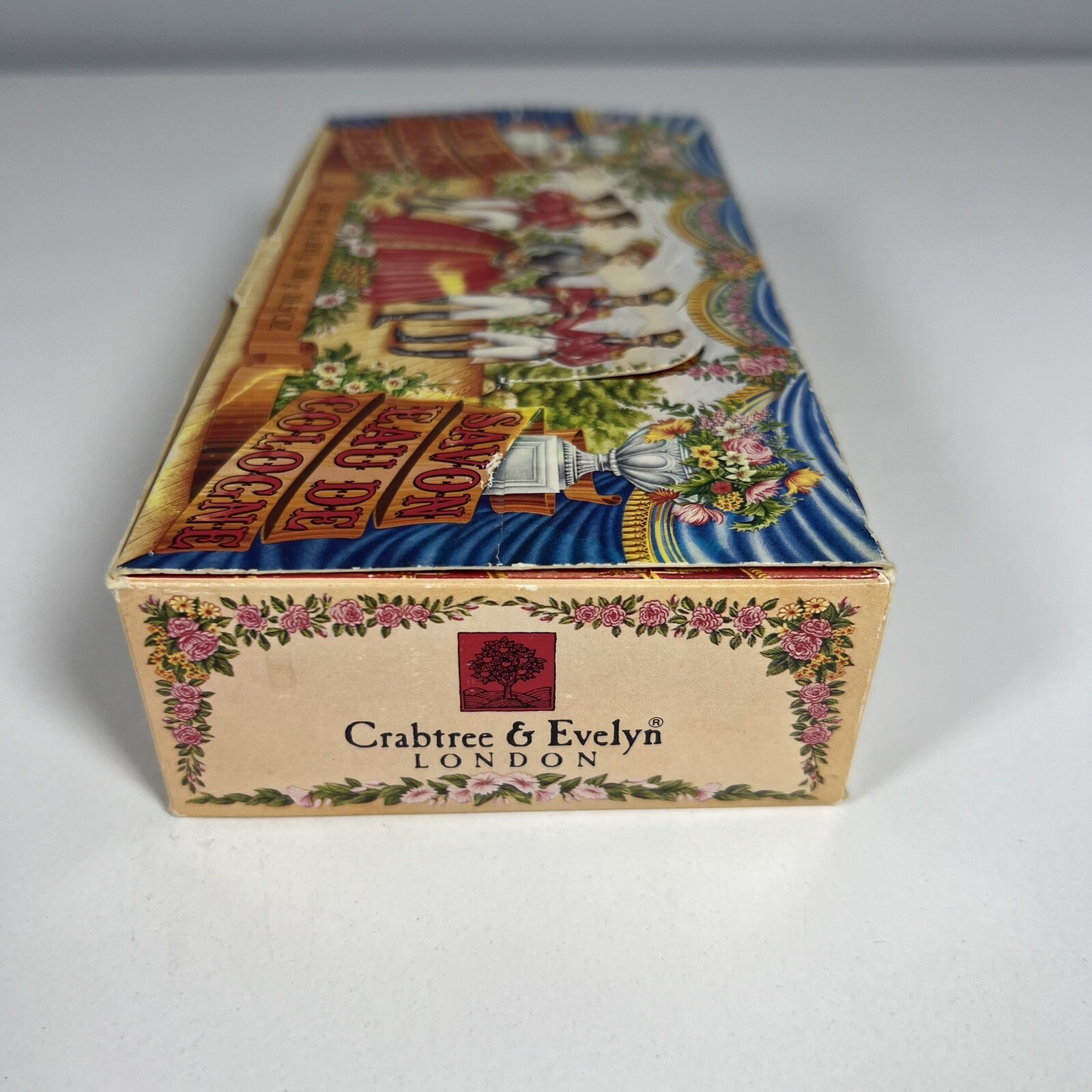 Eau de Cologne Soap by Cabtree & Evelyn 3 x 100g (10.5 oz total) Vintage 1982