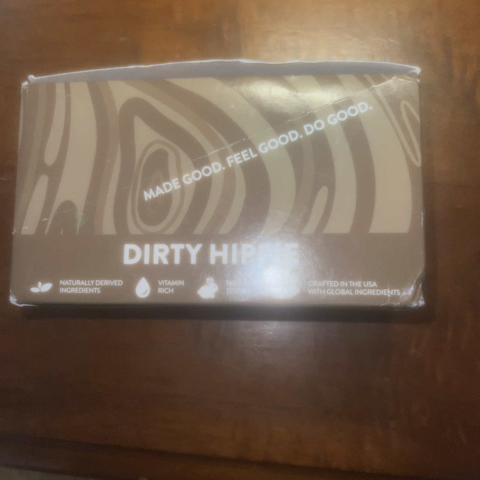 Five Bars Pacha Soap Green “Dirty Hippie”, Shea Butter Patchouli Oil