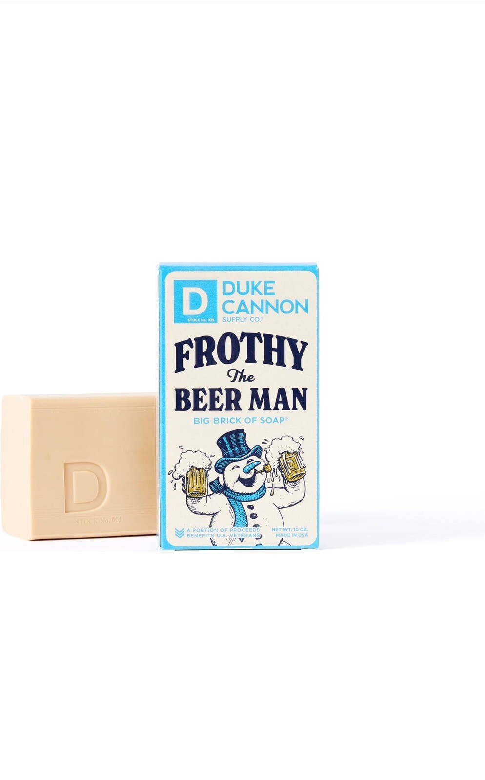 Duke Cannon Big Brick Of Soap Bar 4 Pack – Extra Large, Masculine Scents 10 Oz.