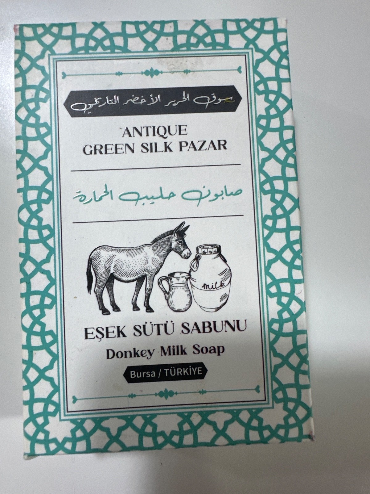 Antique Turkish Donkey Milk Soap 100g Natural Skin Care Moisturizing Anti-Aging