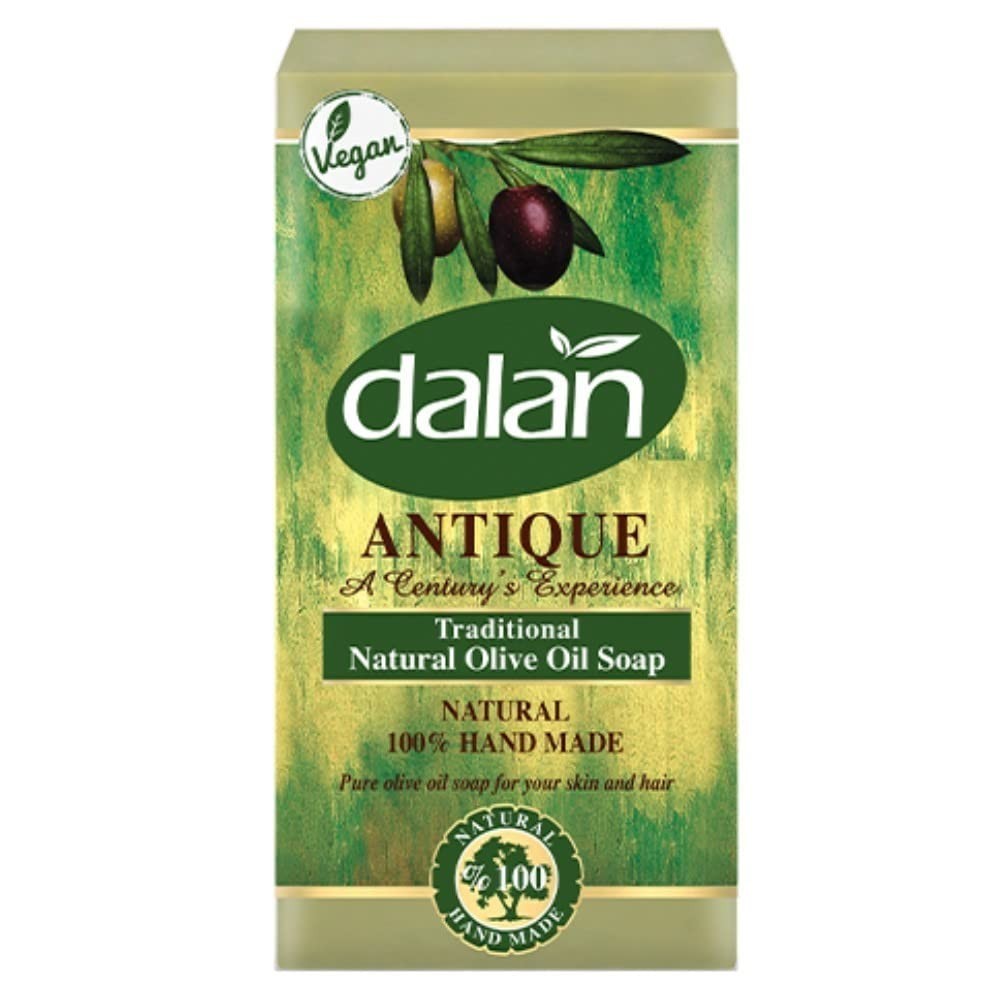 Natural Dalan Olive Oil Soap 5 Count Handmade Vitamin E Antioxidants 100 Pure