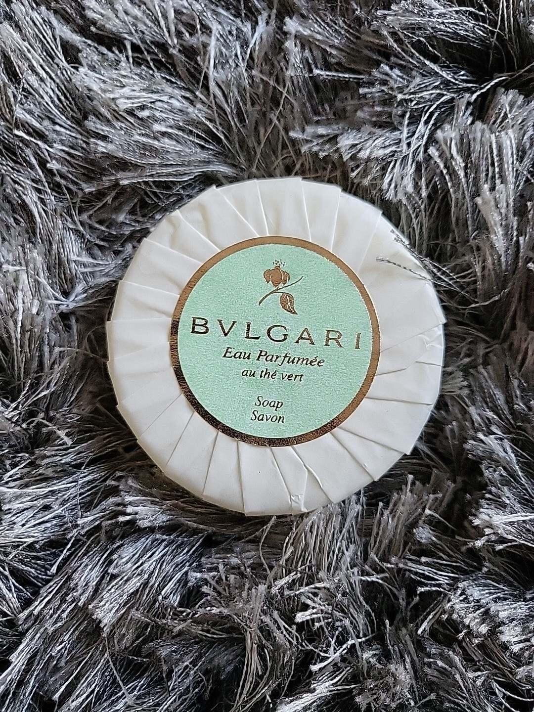 New Bvlgari Eau Parfumee au the vert 2.6 oz Soap Savon