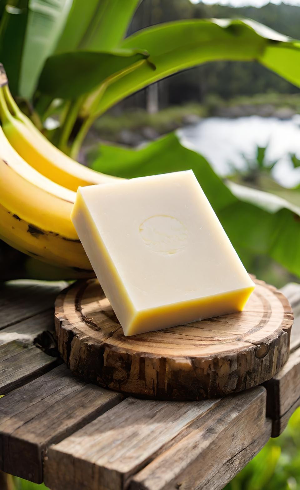 Banana Handmade Organic Soap Bar Natural Oil Wonderful Scent Premium Body