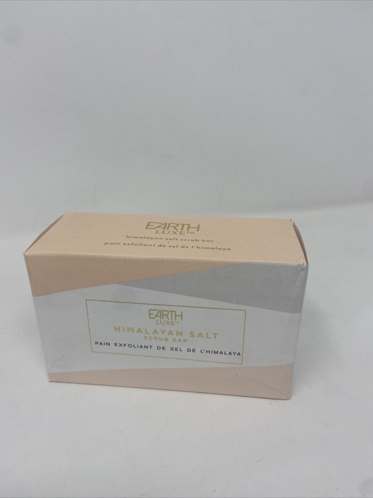 Earth Luxe Himalayan Salt Scrub Bar 84 Minerals Exfoliate & Reduce Cellulitis