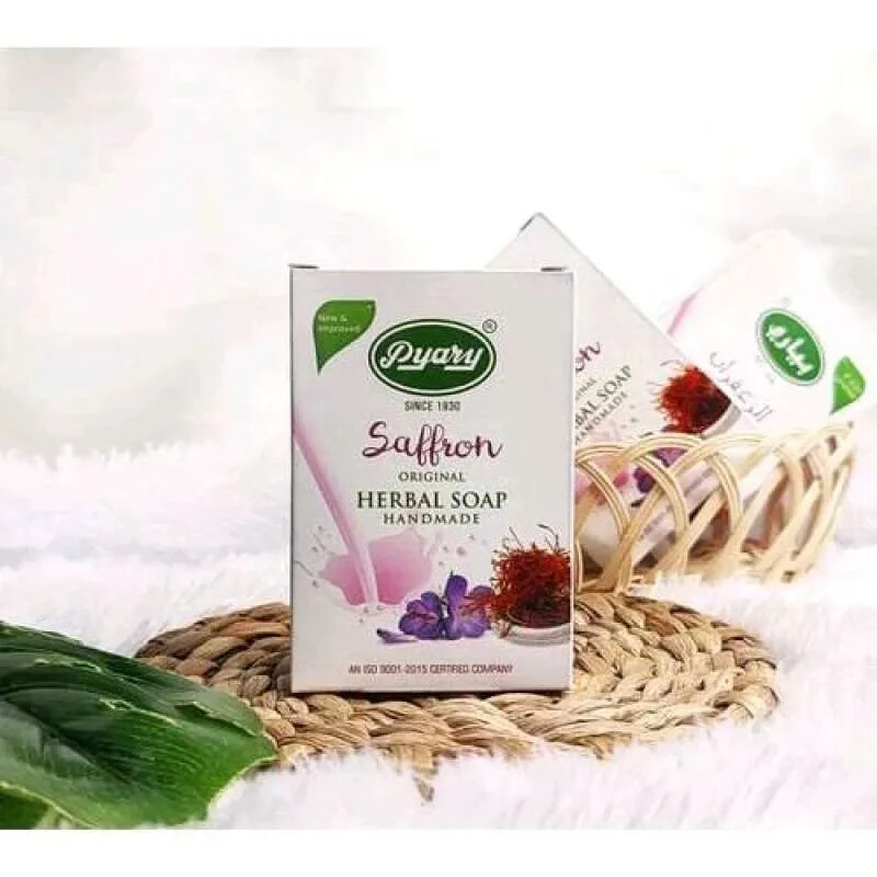 Original Pyary SAFFRON Arabic Soap – 100% Money Back Guarantee