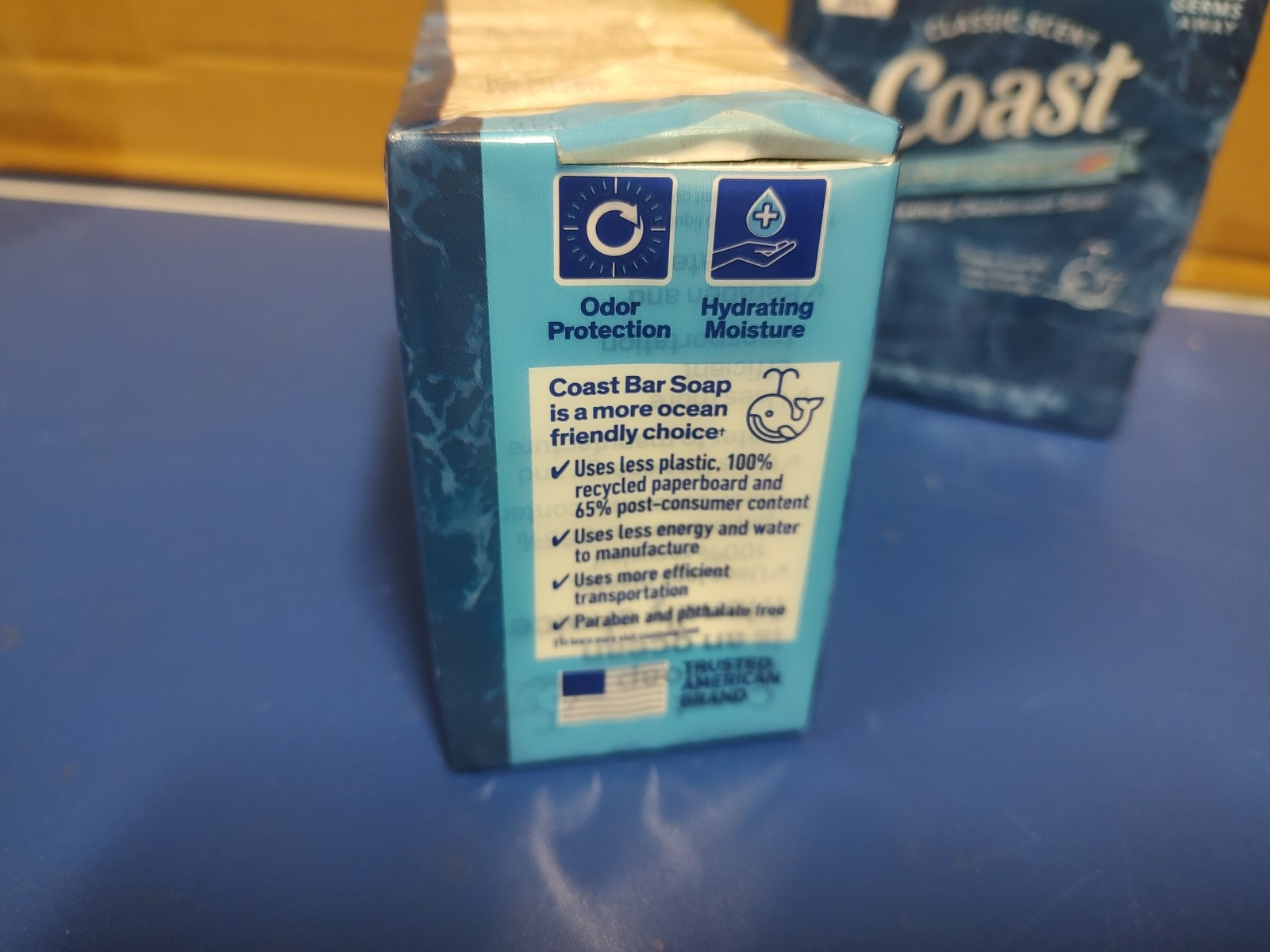 2 Ea Coast Classic Scent 3 Bars Of Soap, 4oz, Tot 6 Bars